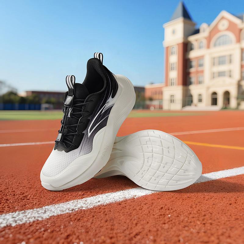 Anta Comfortable Versatile Simple Sports Shock Absorbing Wear Resistant Low Top Running Shoes Kids Sneaker A12535525