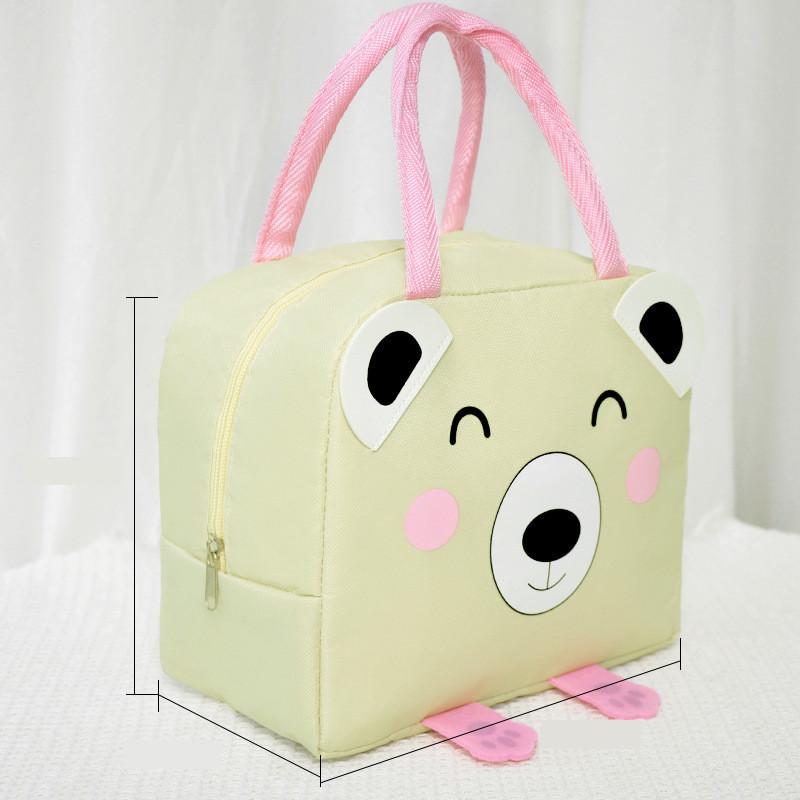 New Cartoon Style Oxford Cloth Thermal Lunch Tote With Unique Design And Spacious Interior