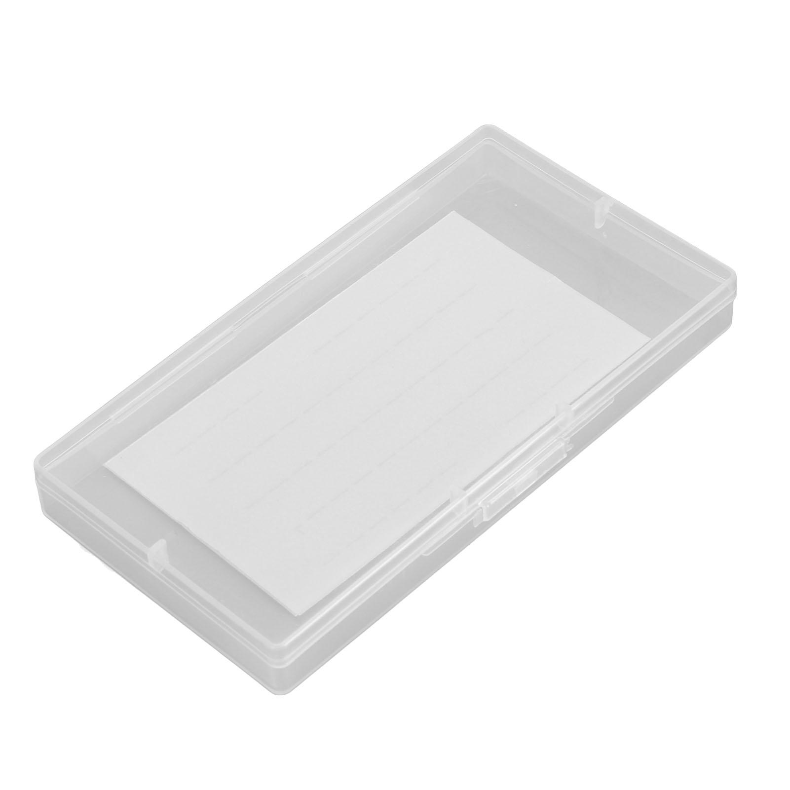 

180pcs Self Adhesive Lash Strips Waterproof Sweatproof False Eyelash Adhesive Strips For 5‑6mm Segmental False Eyelashes прозрачный