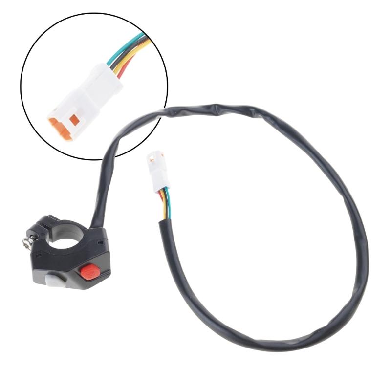 Versatile Motorcycle Ignition Switch Waterproof Motorcycle Switch Easy Install Bike Switch Motorcycle Accessory for Bike 