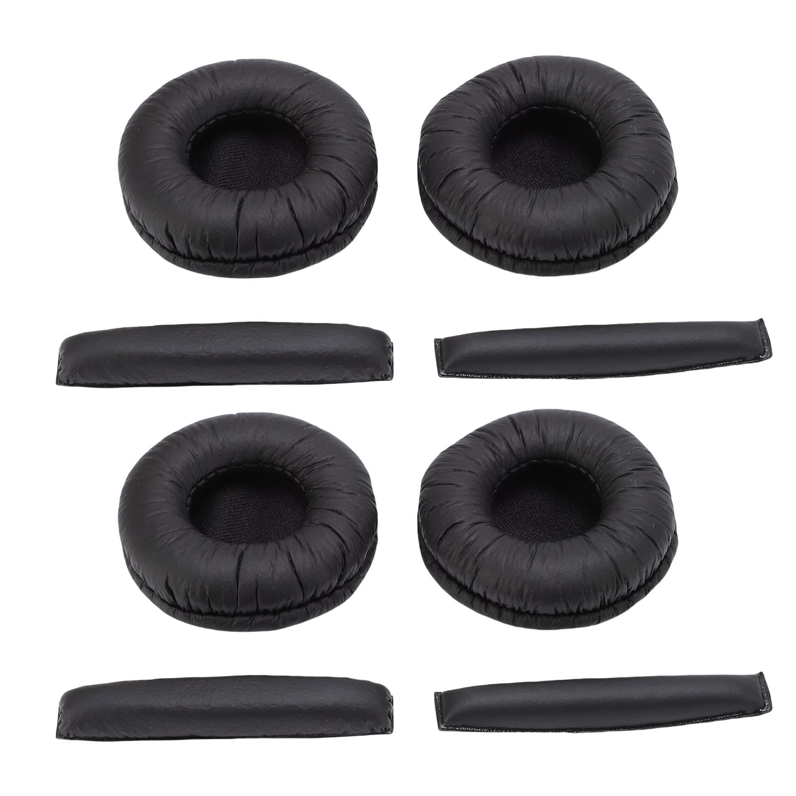 

4 шт. Сменные амбушюры-подушечки подходят для наушников PX200 PX200 II PX100 PX100 II PX80 PX90 PC130 PC131, оголовье чёрный