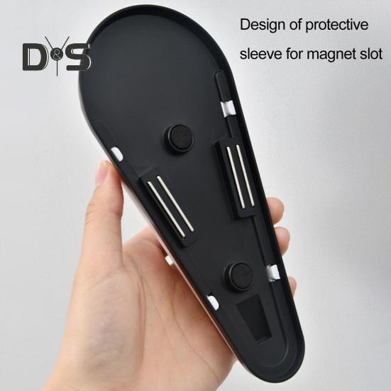 Caixa de armazenamento de cozinha durável, fácil instalação, útil, geladeira, tesoura magnética, suporte de armazenamento