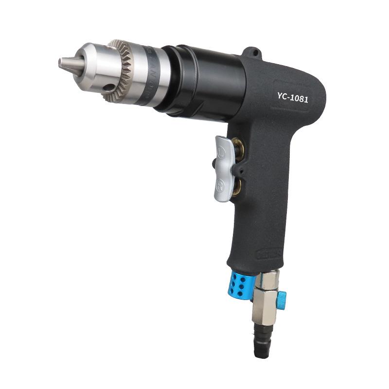 1/2 Inch Forward-Reverse Air Drill - 3/8 Inch Industrial-Grade Pneumatic Drill & Paint Mixer