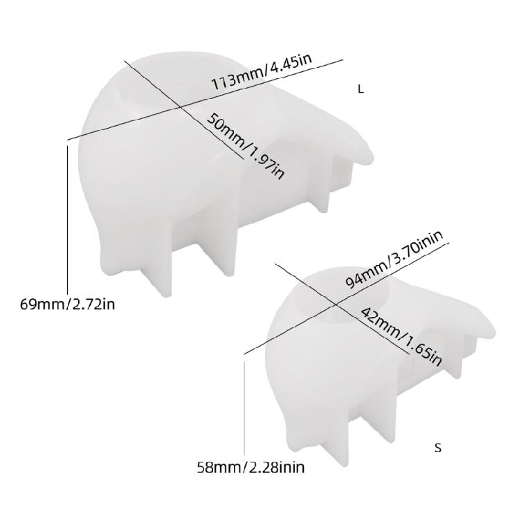 Resin Crafting Mold Candle Moulds Bird Shape Craft Mould Silicone Texture Handmade Supplies Suitable for Making Ornament