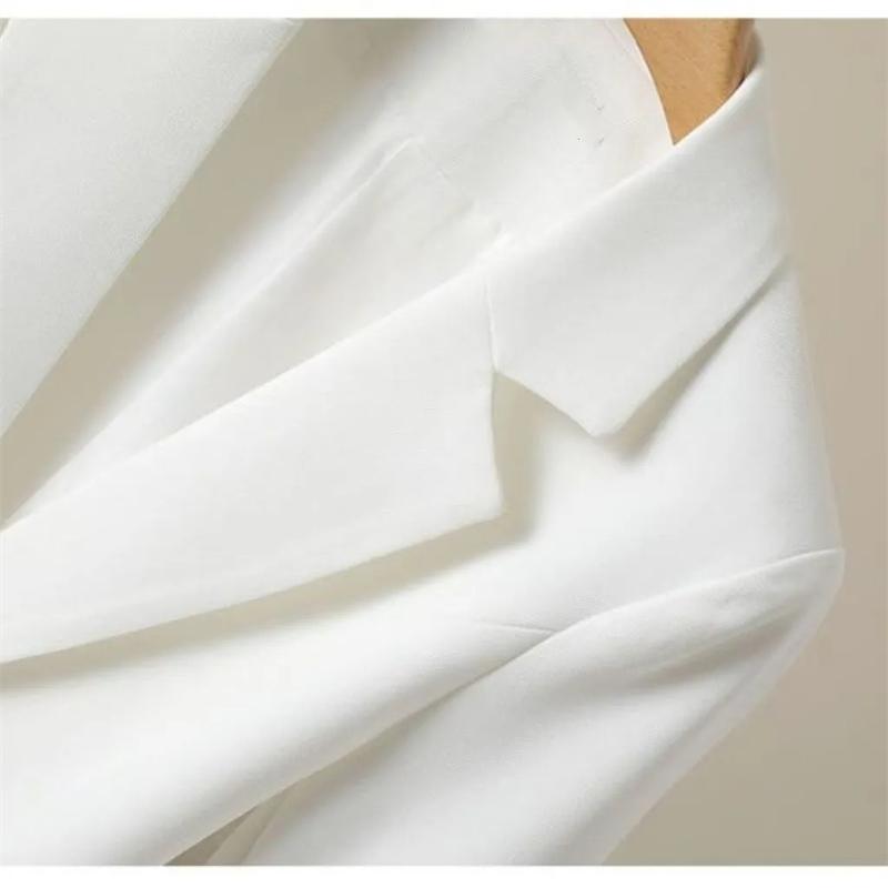 Suit Blazer for Women Casual Long Sleeve Button Cardigan Slim Fit Solid Color Professional Suit Jacket