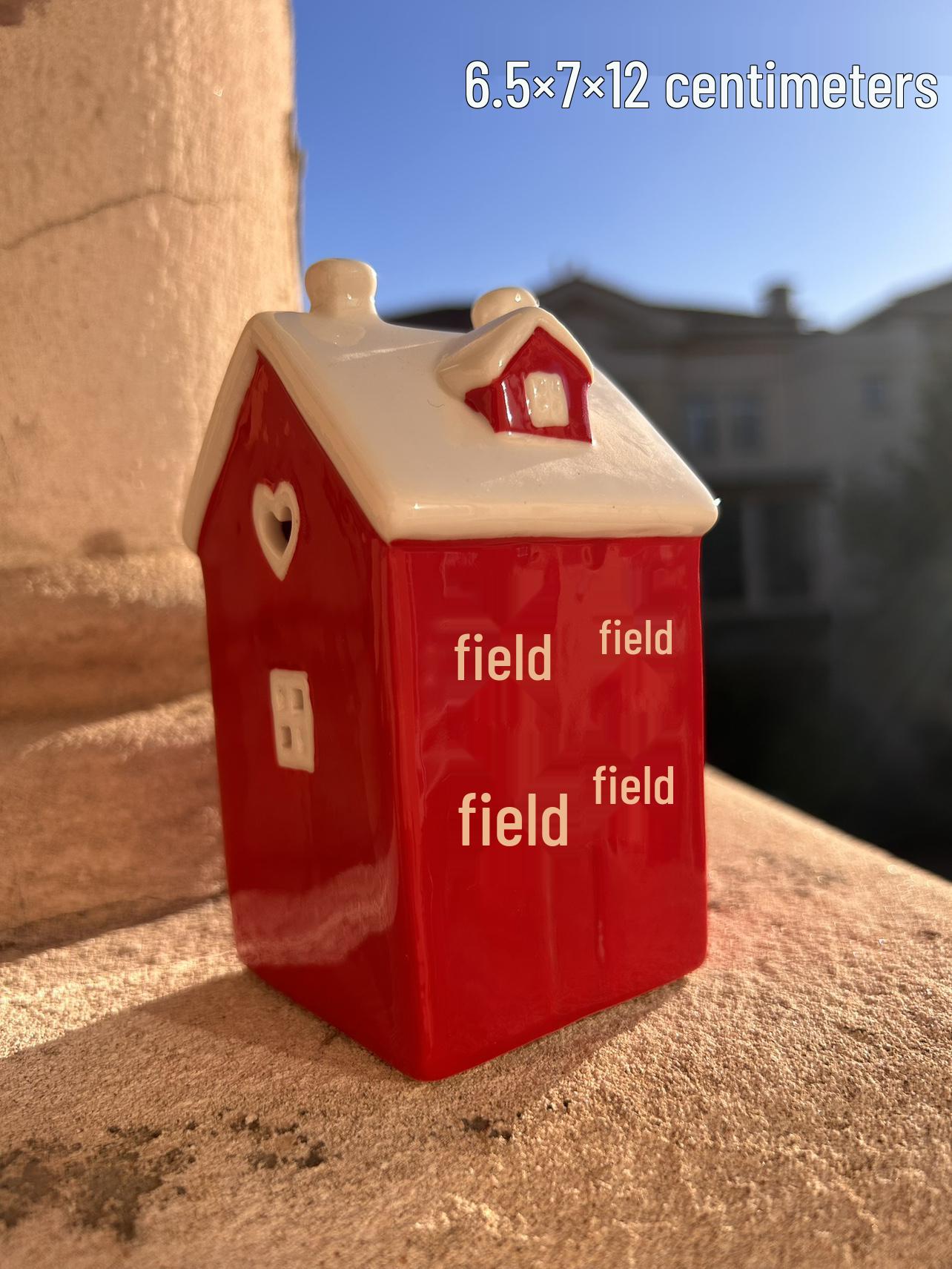 

Керамический ночник в виде домика: Скандинавско-американский дизайн для аквариумов, ландшафтного дизайна для домашних животных и декора двора с небольшими дефектами