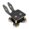 CW Key Quick Response Double Paddle Morse   Key with Magnetic Base 3.5mm   Type C Port for Smartphone Computer Ham Radio