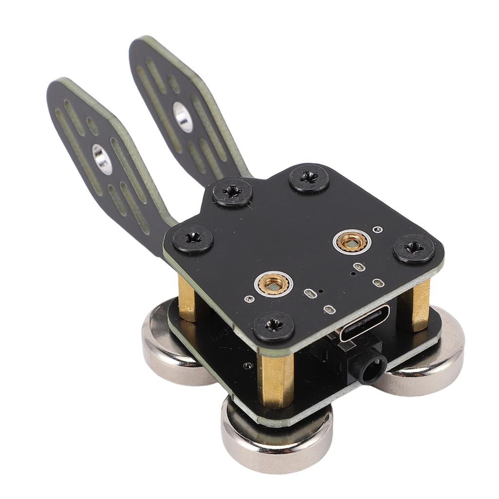 CW Key Quick Response Double Paddle Morse   Key with Magnetic Base 3.5mm   Type C Port for Smartphone Computer Ham Radio