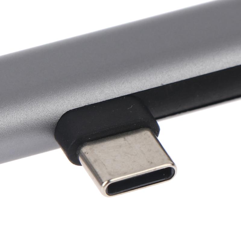 Type-C Dual 2-in-1 Audio Charger Adapter Listen To Songs Charge Simultaneously For Android USB C Phones Office