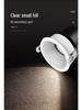 Smart Dimming & Color-Changing LED Recessed Spotlight for Anti-Glare Villa Wall