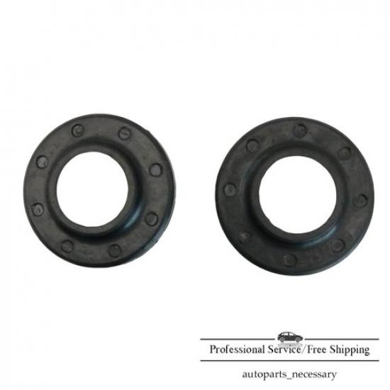 2 шт. Передние верхние опоры пружины для Jeep Cherokee 52000229 Резиновые Черные