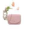 Fashion embossed pattern single shoulder crossbody chain small square bag versatile women's bag