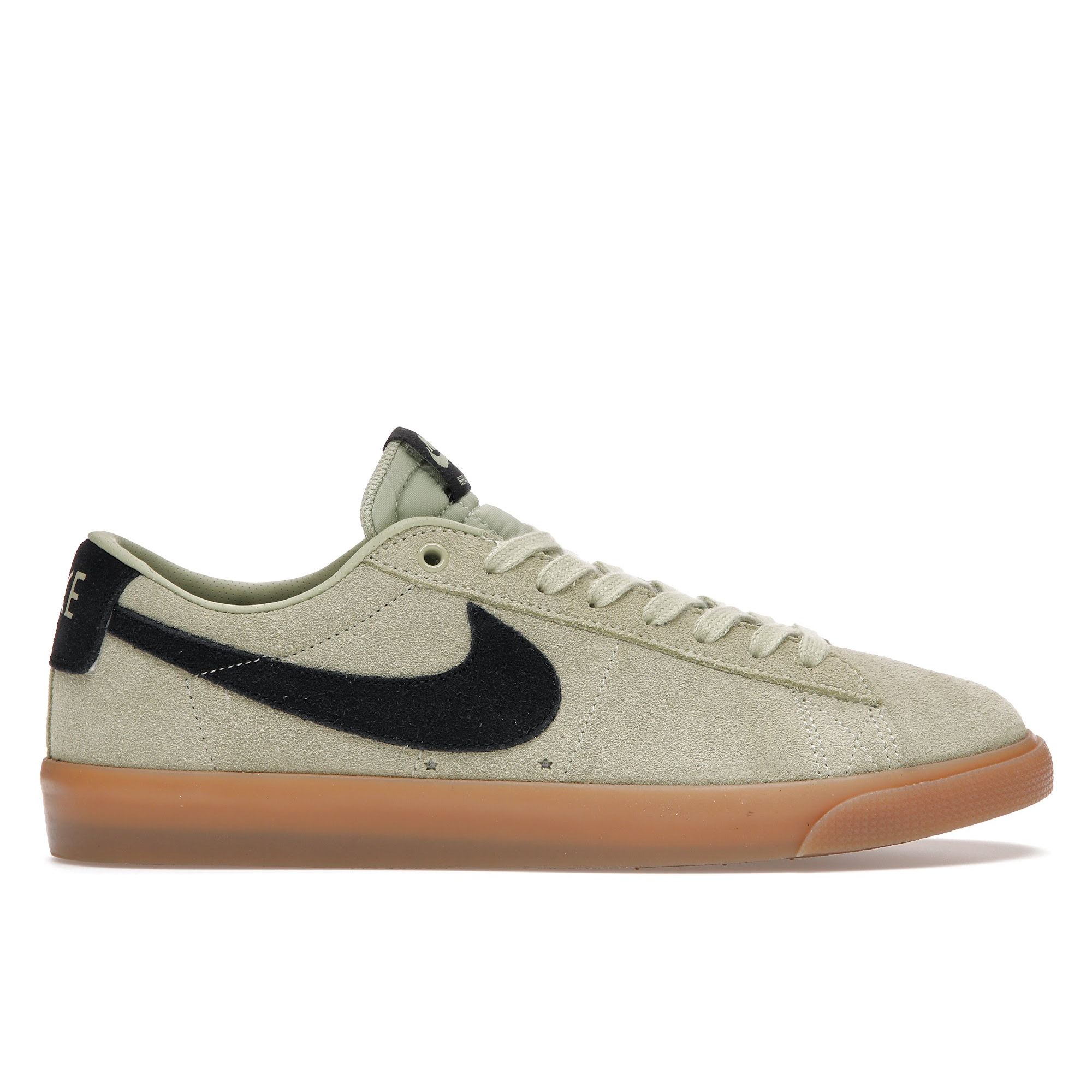 

Кроссовки унисекс Nike Blazer Low Olive Aura Green Gum-Light-Brown Black 704939-303