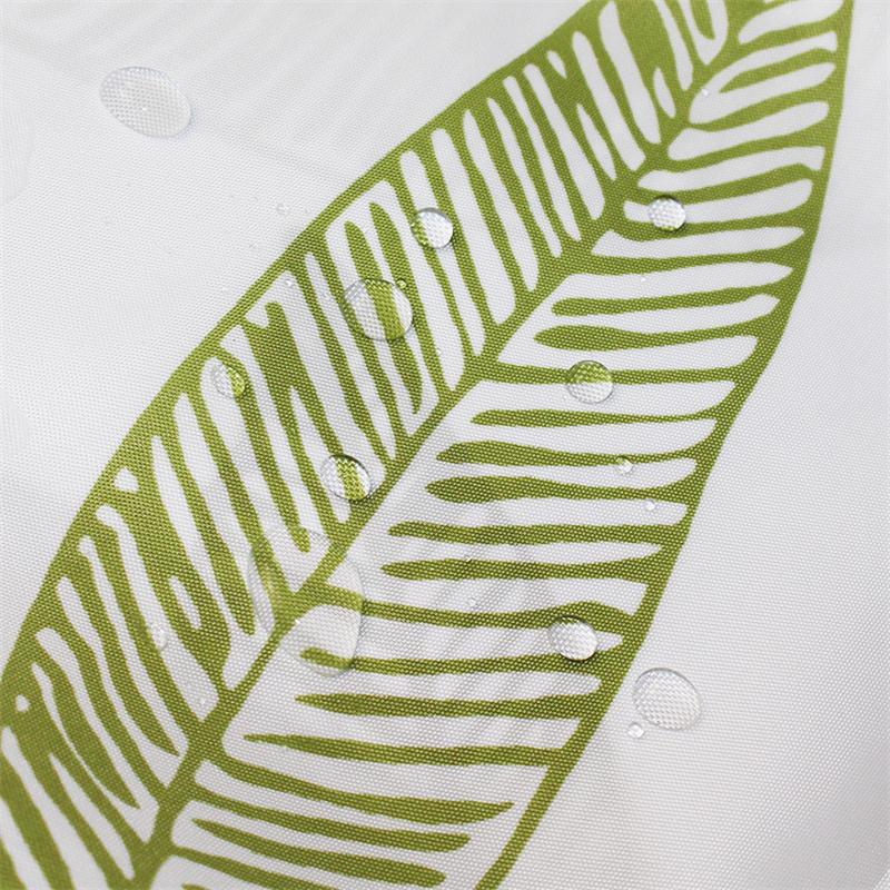 Einfacher natürlicher Zweig Polyester Duschvorhang Verdickt Wasserdicht Schimmelresistent Badezimmer Bad Trennwand Universeller Vorhang