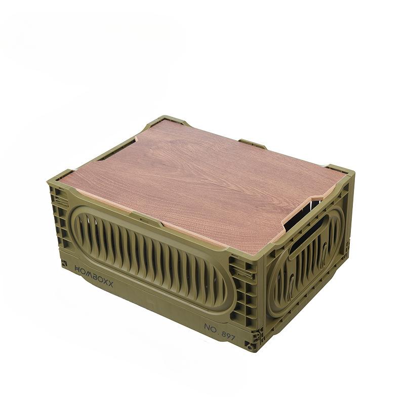 

1 шт. складная корзина для хранения вещей для кемпинга на открытом воздухе, органайзер для багажника автомобиля, ящик для хранения домашних игрушек и закусок