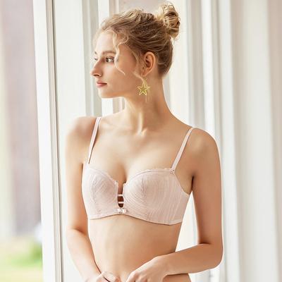 Reggiseno a Coppa Quadrata da Donna Reggiseno Push-up per Seno Piccolo Reggiseno Sexy di Alta Qualità