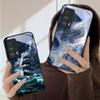Sea storm small sailboat For Motorola Moto Edge 20 Lite 30 Pro 40 Neo 50 Ultra G14 G22 G24 Power 34 G35 X30 Pro Glass Phone Case