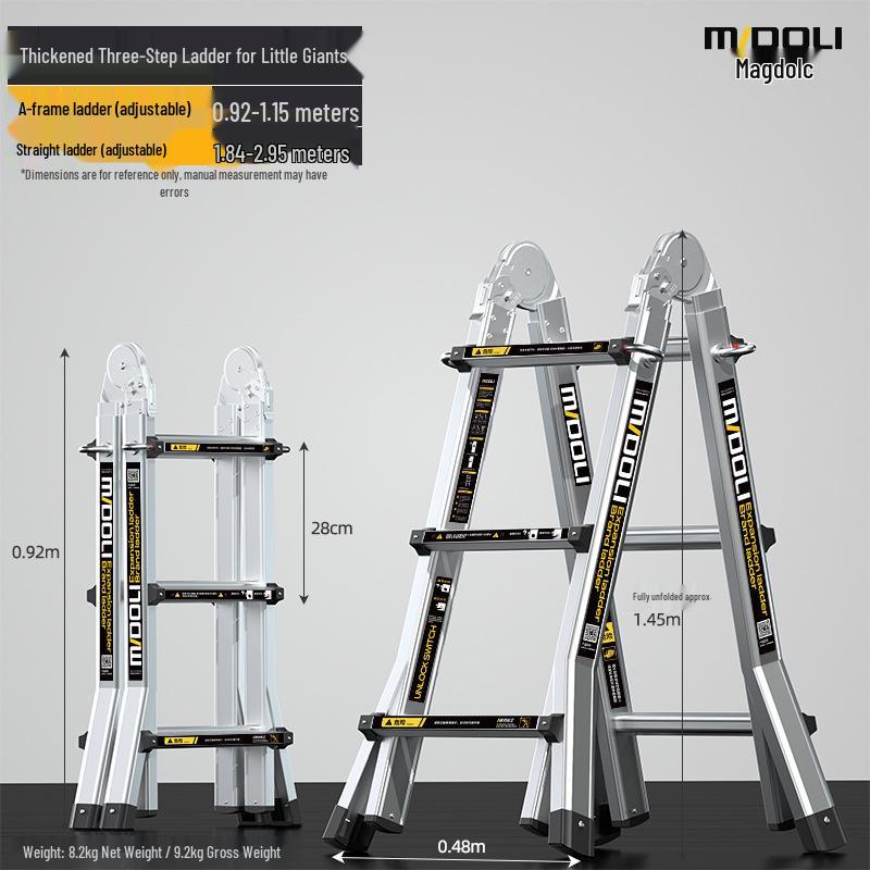 

Mei Duo Li Little Giant Multifunctional Portable Aluminum Ladder