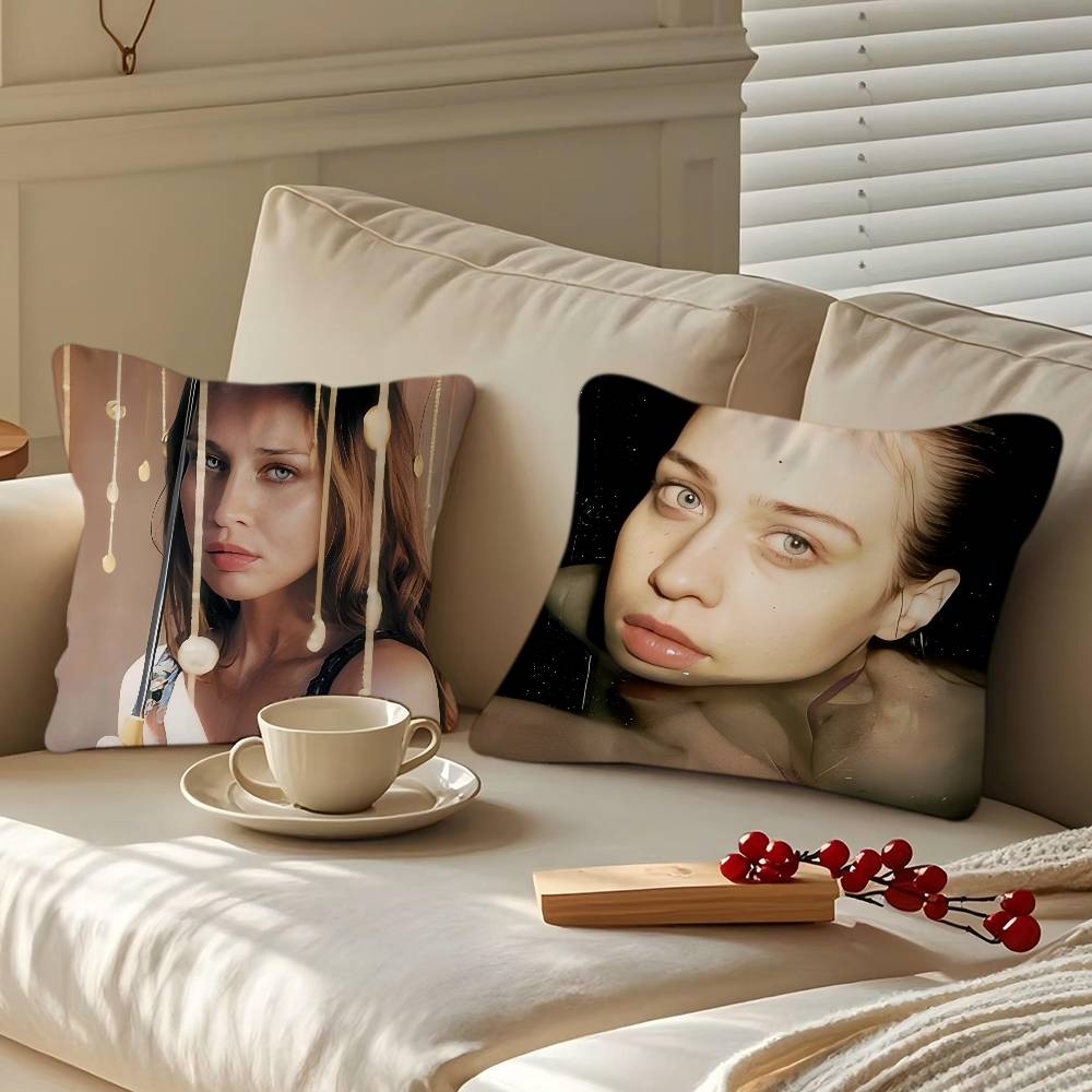 F-Fiona A-Apfel Kissen Geschenk Heim Büro Dekoration Schlafzimmer Sofa Auto Kissenbezug Hülle 45x45