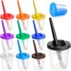 10-Color Pig Bristle Brushes & Wash Set: Children's Doodle Painting Kit