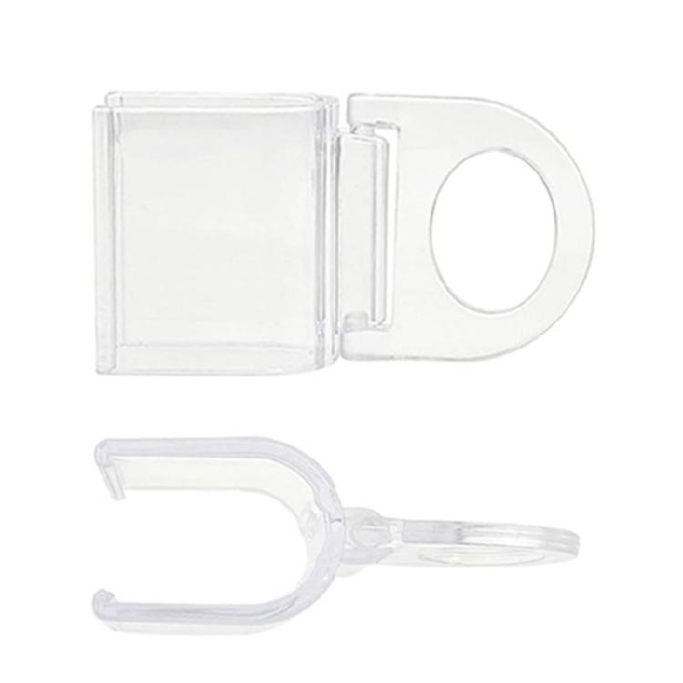 1 Set Rolladen-Zugclip Schnurloser Rolladen-Griffklemmen Rolladen-Züge für Stangen-Rollvorhänge Zubehör
