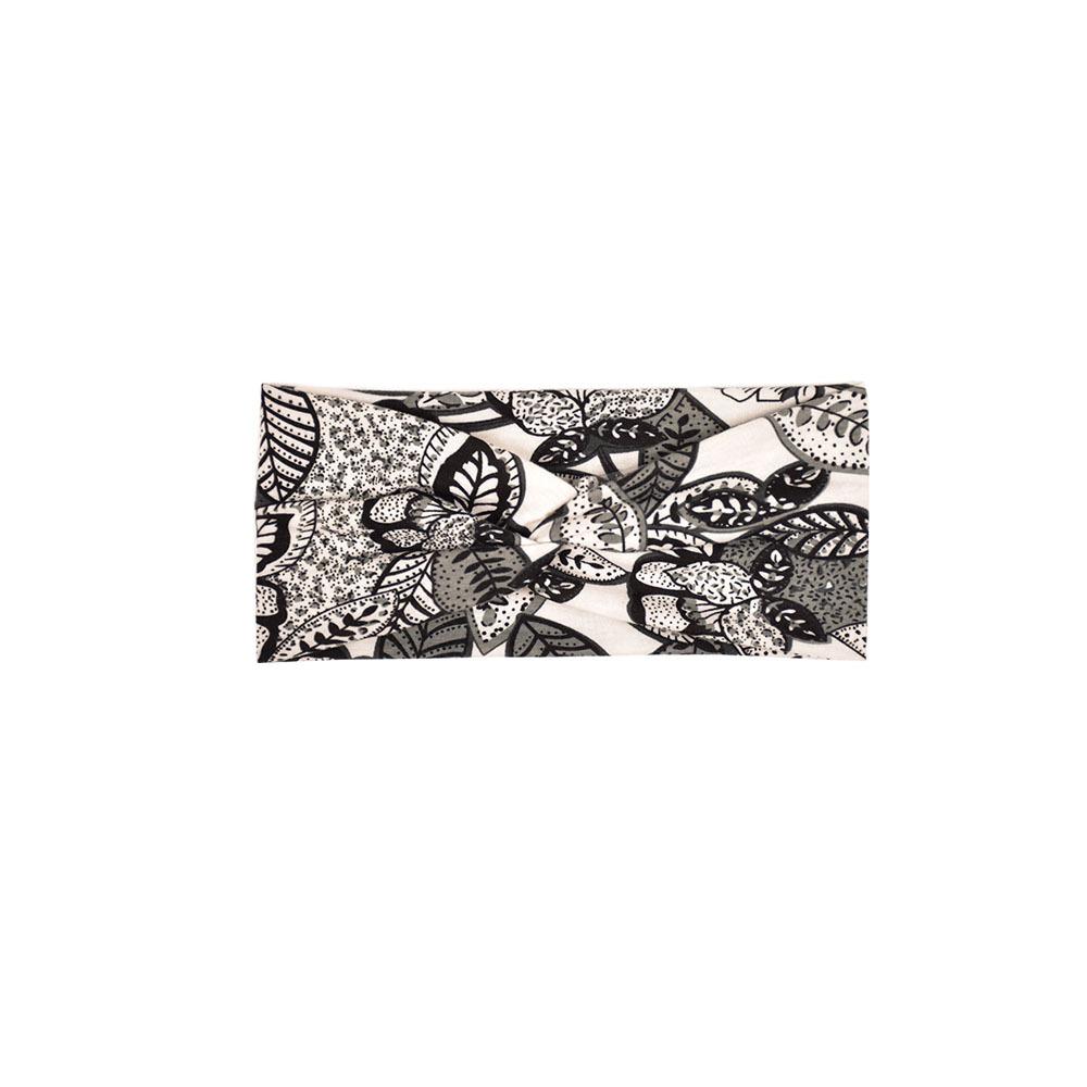 Bohemian Wide Yoga Sports Headbands for Women, Elastic Workout Hairbands & Fitness Hair Accessories