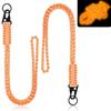 Heavy Duty Paracords Lanyard with Buckle Glow in The Dark Strong Hanging Rope for Keychain Strap Portable Braided Fluorescent