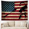 VIKAMA BaseballThemed SportsStyle Tapestry Wall Hanging For Boys Bedrooms Living Room Bedroom Wall Decor Tapestry