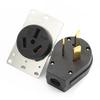 NEMA 10-50P High Power US Dryer & Industrial Plug