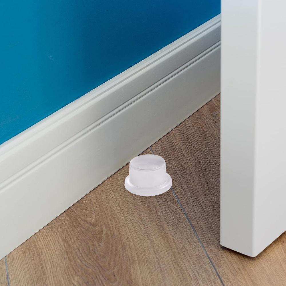 Nálepky proti kolizi kliky dveří, silikonové tiché podložky, nálepky na dveře, zarážky dveří, nálepky na dvířka skříněk a zadní stěnu