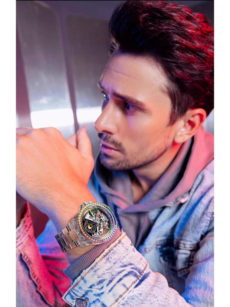Swiss True Tourbillon Automatic Luminous Waterproof Men's Watch