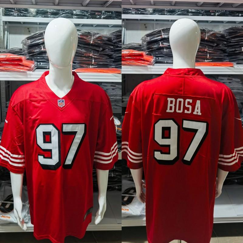 2026 NFL Short Sleeve Jersey San Francisco 49ers Embroidered Football