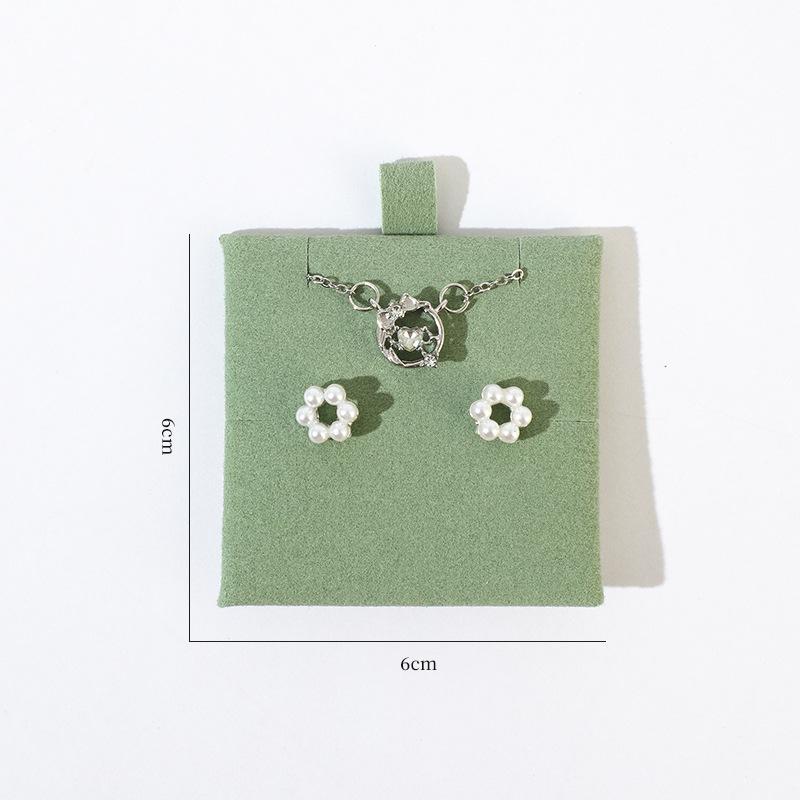 Microfiber Double-Sided Snap Jewelry Bag – Anti-Oxidation Storage for Necklaces & Pendants