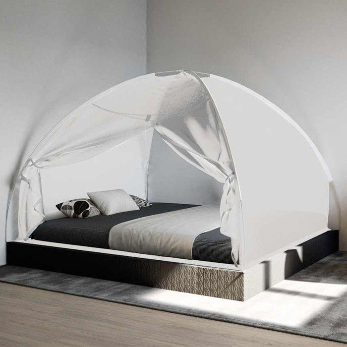 Moustiquaire mongole avec portes 220 maille blanc 200x180x135cm