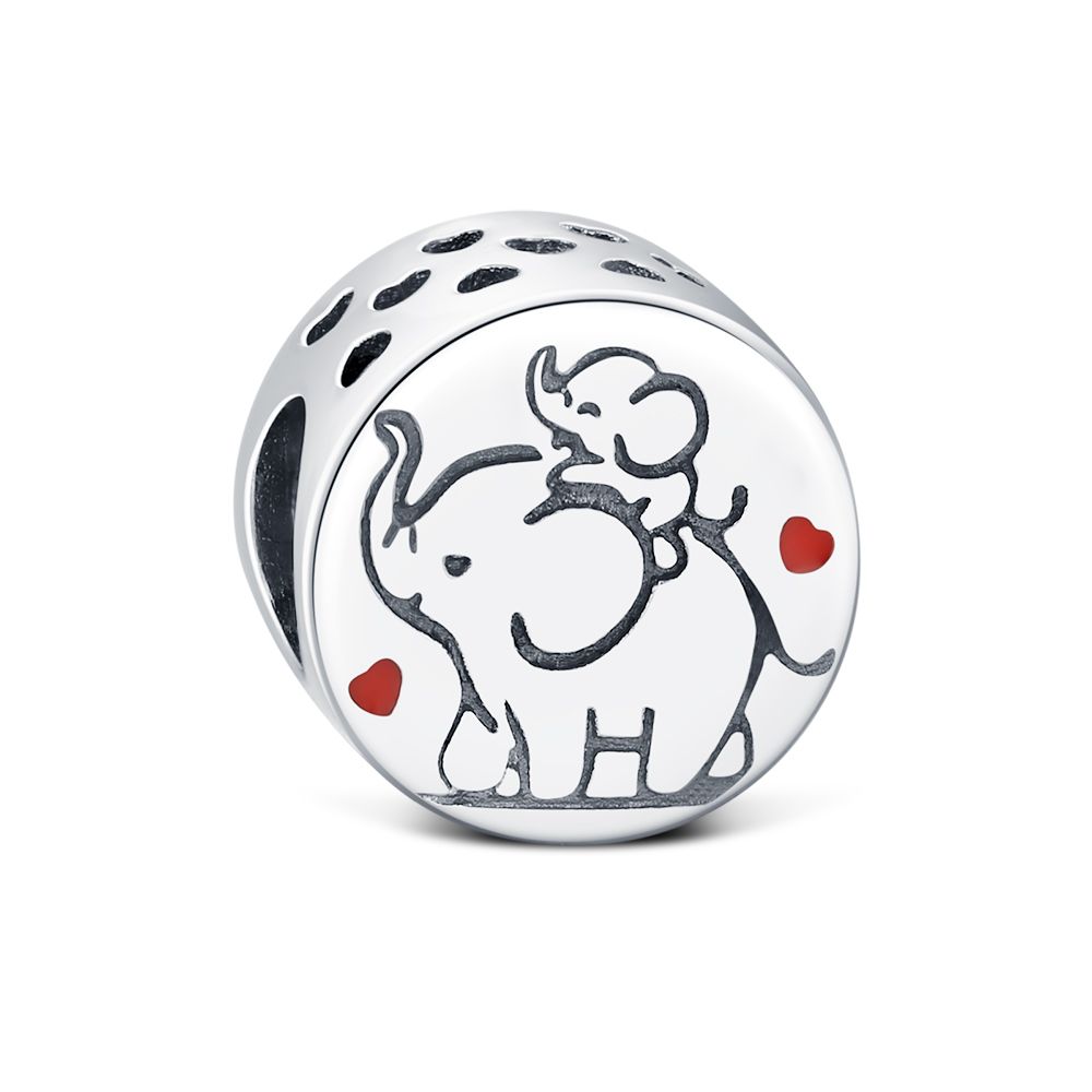 New 925 Silver Cute Cat Dog Charm Heart Pendant Beads Fit Bracelet DIY Women Jewelry Fine Gift