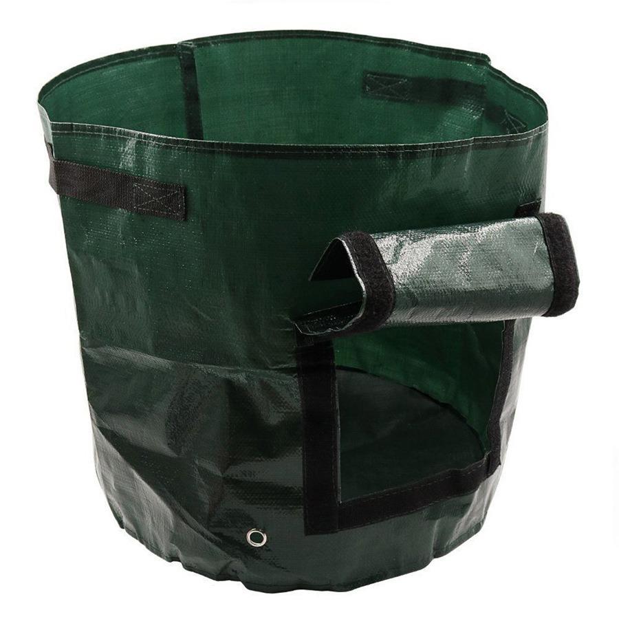 PE Grow Bags for Potatoes, Sweet Potatoes, Tomatoes, Vegetables Plant Growing Bags, Thickened Breathable Durable, 3-Pack