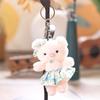Plush Pig Keychain With Floral Dress For Kids And Adults