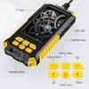 4.5 inch 2.0 MP IP68 Sewer Pipe Drain Inspection Camera IPS Screen Dual Lens Industrial Endoscope Bore Scope Snake Camera