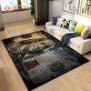 3D Dollar Money Pattern Area Rug,Carpet Rug for Living Room Bedroom Sofa Doormat Kitchen Decoration,Kids Play Non-slip Floor Mat