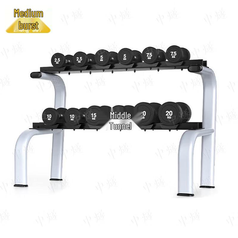 Commercial Double Layer Dumbbell Rack