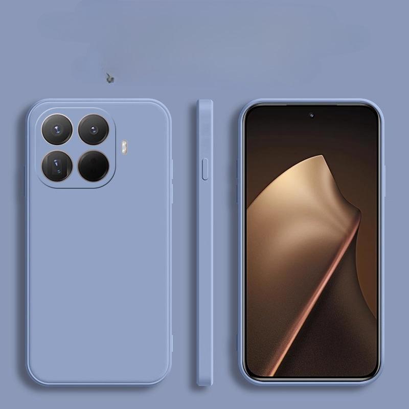 Liquid Silicone Matte Soft Shockproof Case For Xiaomi Mi 15T Pro Candy Color TPU Camera Lens Protection Back Cover For Xiaomi 15T Pro