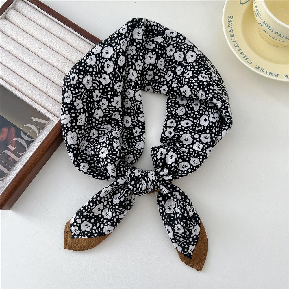 65*65cm Square Hair Scarf Cotton Bandanas Hairband Headband Hairscarf Headscarf Turban Shawl Wrap