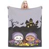 Relax Bubu and Dudu Cartoon Bear Blanket Merch Room Decorative Throws And Blankets Lightweight Thin Fleece for Outdoor