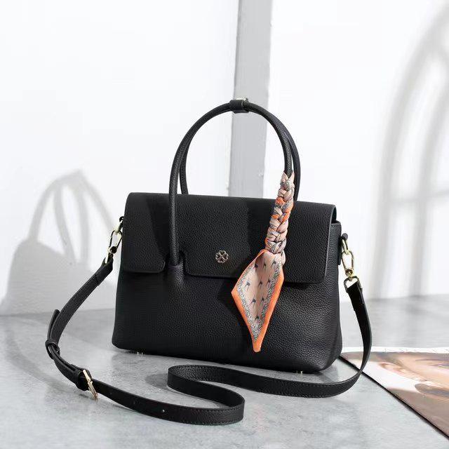 

Женская сумка-мессенджер из натуральной кожи 2025 года, модная сумка-мессенджер для поездок на работу из коровьей кожи