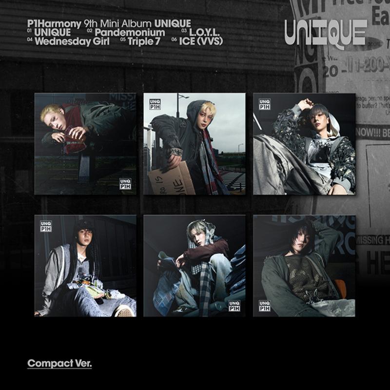 P1Harmony Nono Mini Album UNIQUE (Compatto Ver.)
