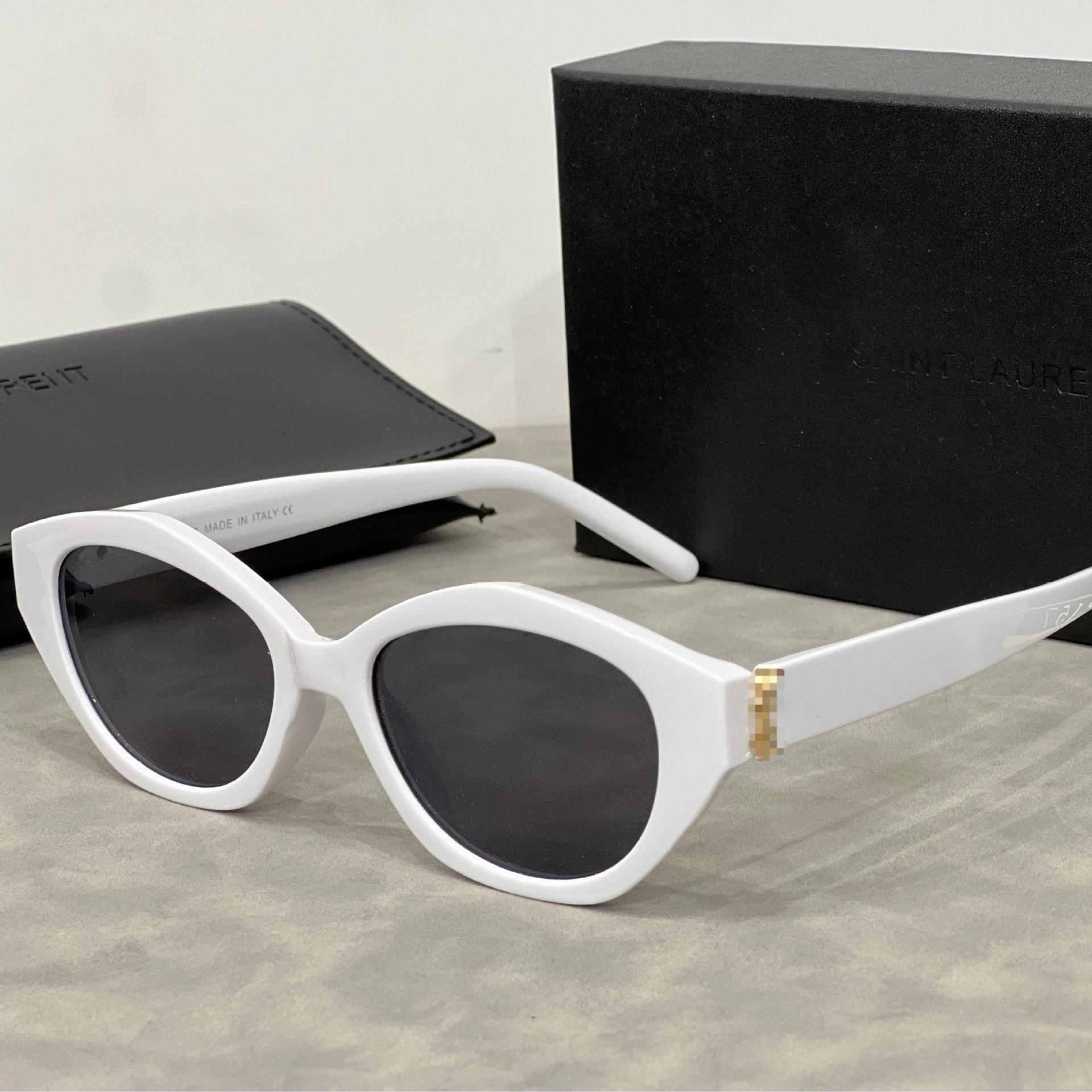 

Солнцезащитные очки «кошачий глаз» 2025 в стиле ретро «черепаховая расцветка» для женщин и мужчин - Ацетат высокого класса с защитой от солнца, стиль SLM148