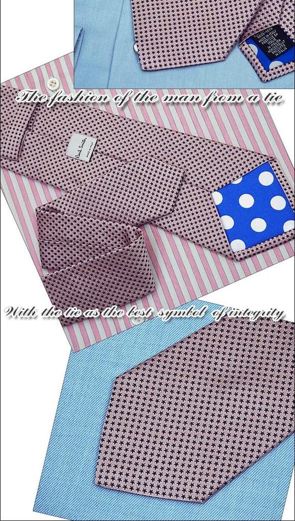 Paul Smith Tie (PS19FBA-1 Pink) [Used]