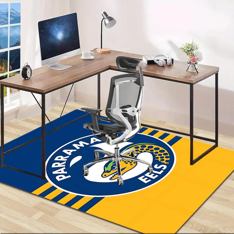 1 Stück Fußballteam-Design Teppich - Rutschfest, Weich & Gemütlich Fußmatte für Wohnzimmer, Schlafzimmer, Büro - Dekoteppich für Innen/Außen
