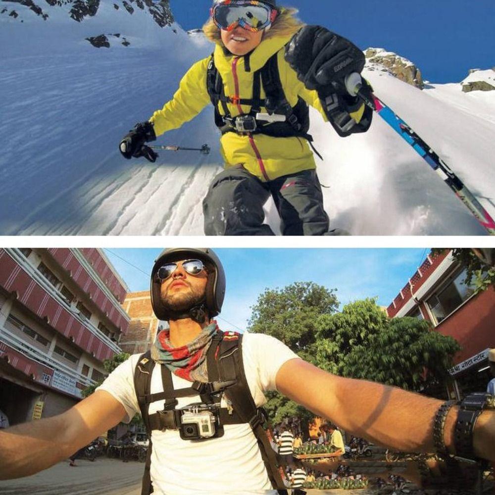 with Chest Strap Chest Mobile Phone Holder Action Camera Bracket for GoPro/iPhone/Samsung