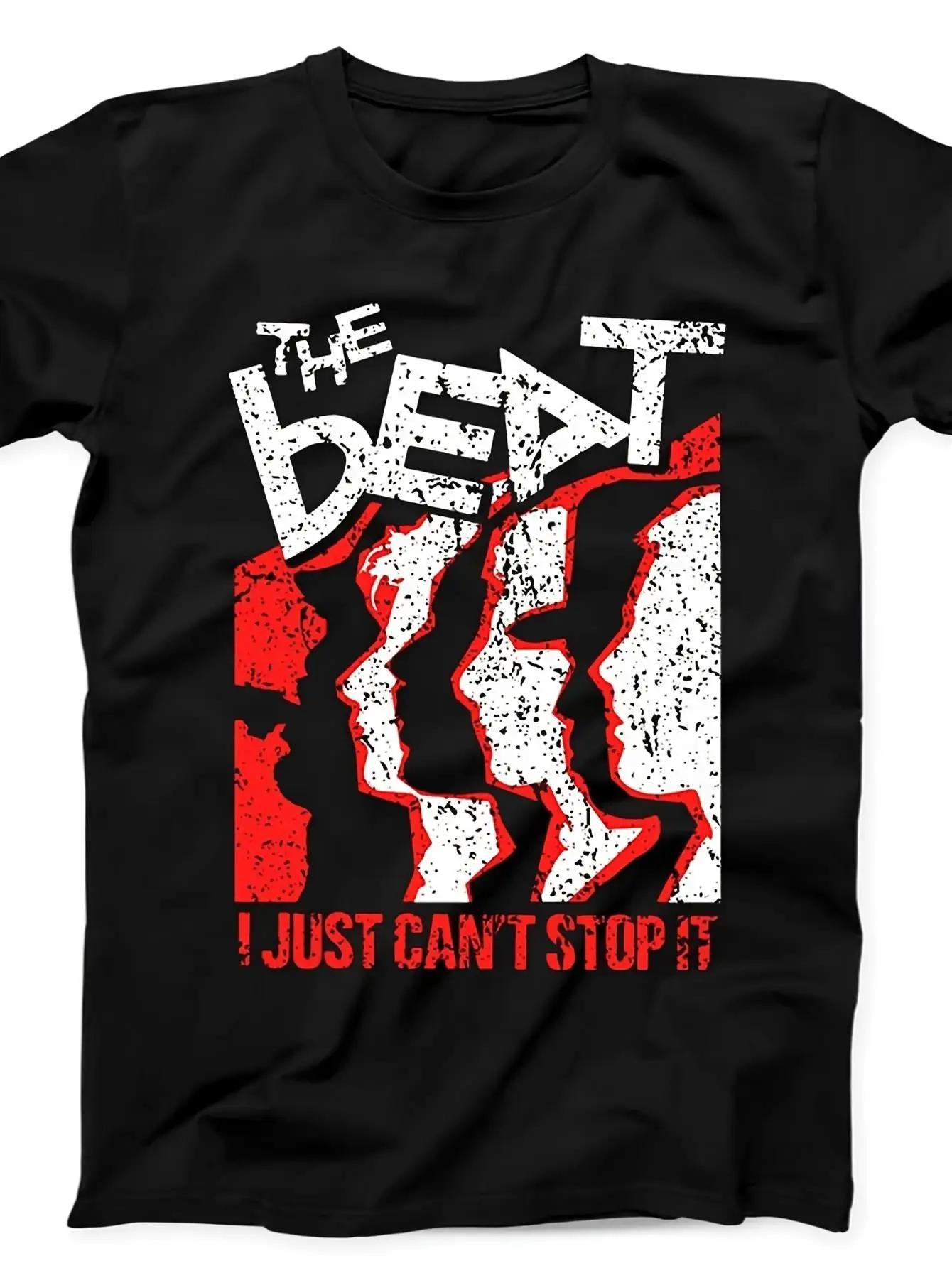 

Мужская футболка English Beat, I Can t Stop, Ретро-группа, С принтом, Круглый вырез, Повседневная рубашка, Подходит для фанатов Ska Reggae, Размер M... S разноцветный